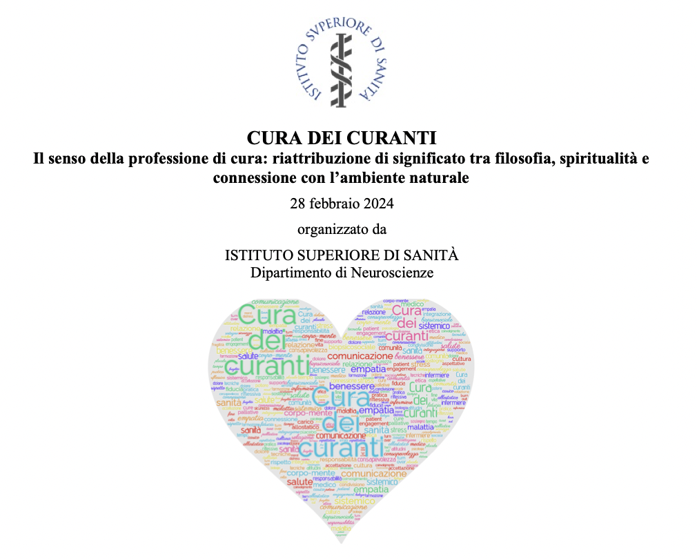 CURA DEI CURANTI. Il senso della professione di cura: riattribuzione di significato tra filosofia, spiritualit&agrave; e connessione con l&rsquo;ambiente naturale